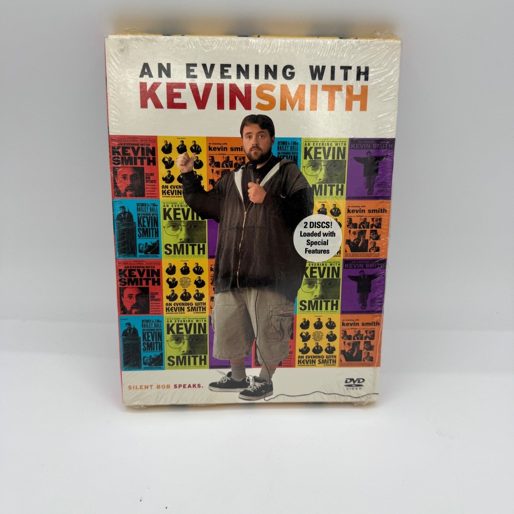 An Evening with Kevin Smith DVD 2-Disc Set Silent Bob Speaks Comedy Q&A 2002 NEW